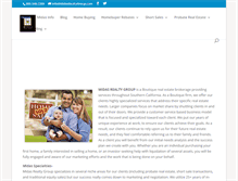 Tablet Screenshot of midasrealtygroup.com